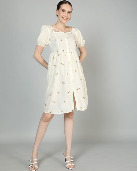 Buy White Dresses for Women by Shein Online | sheinindia.in Buy White Dresses for Women by Shein Online | sheinindia.in