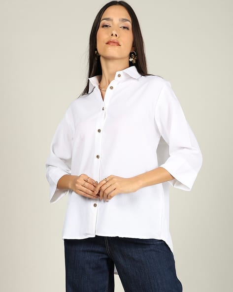Buy White Shirts for Women by Shein Online