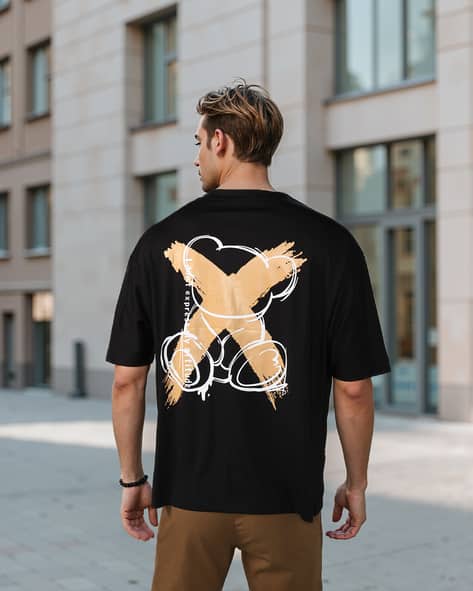 Buy Black Tshirts for Men by Shein Online