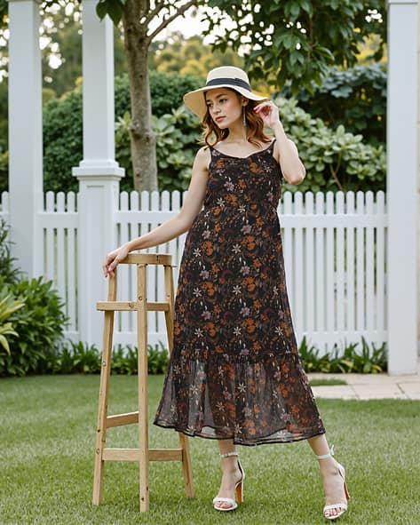 Buy blackmulti Dresses for Women by Shein Online