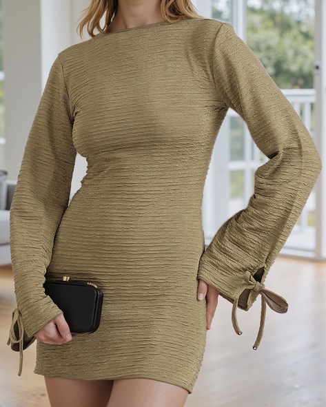 slim fit dress slacks Boss Teal Green Bodycon Dress! – TheClothingRental