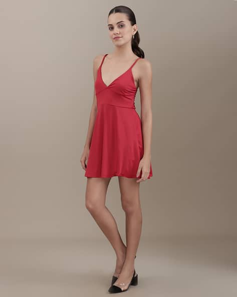 Buy Red Dresses for Women by Shein Online | sheinindia.in Buy Red Dresses for Women by Shein Online | sheinindia.in