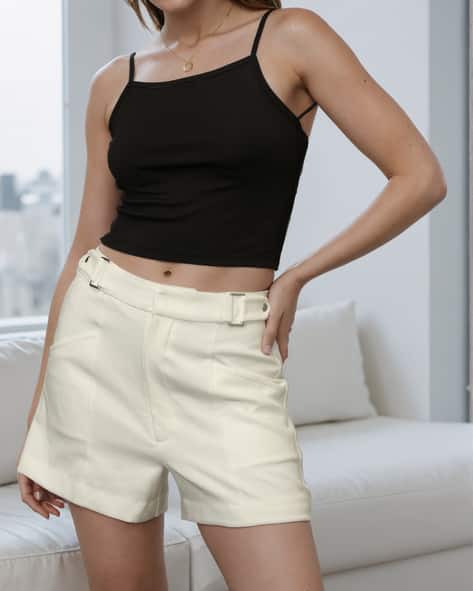 Cami Tank Top Thin Strap Crop Cami Shein Fitted Spaghetti Strap