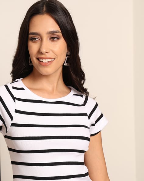 white bodycon dress zara Bodycon Mini T-Shirt Dress