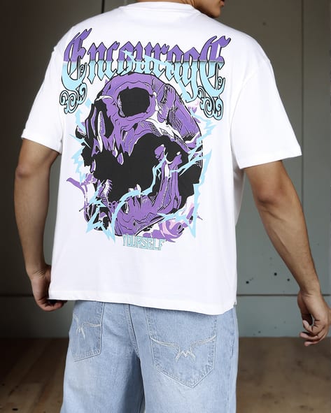 Buy White Tshirts for Men by Shein Online