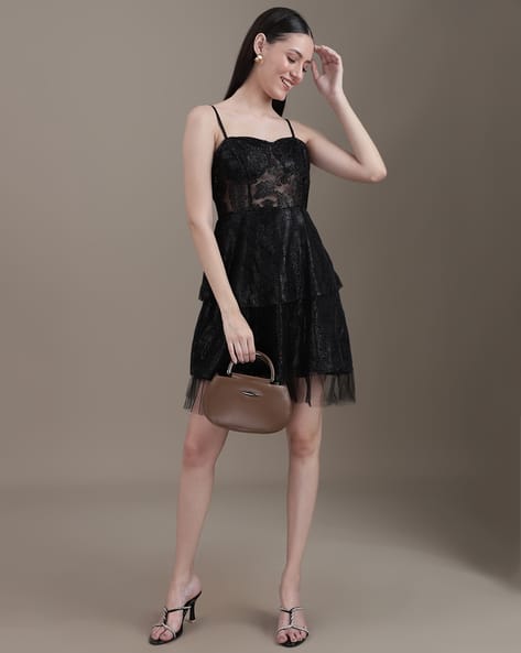 Buy Black Dresses for Women by Shein Online