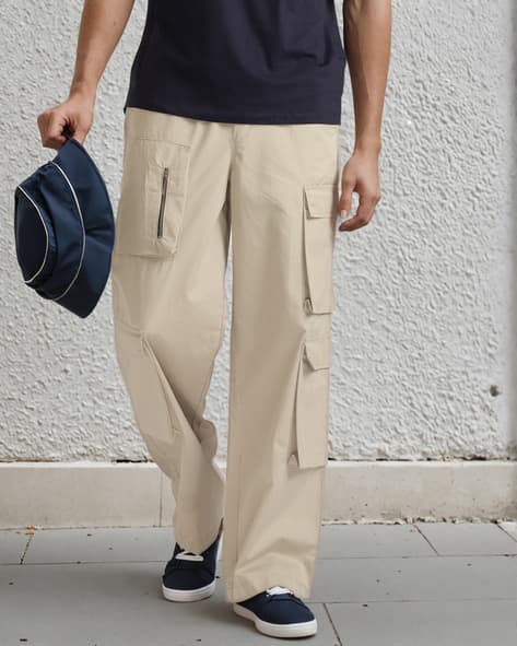 Ajio Bootcut Beige Jeans Price History Of Shein Shein Loose Fit