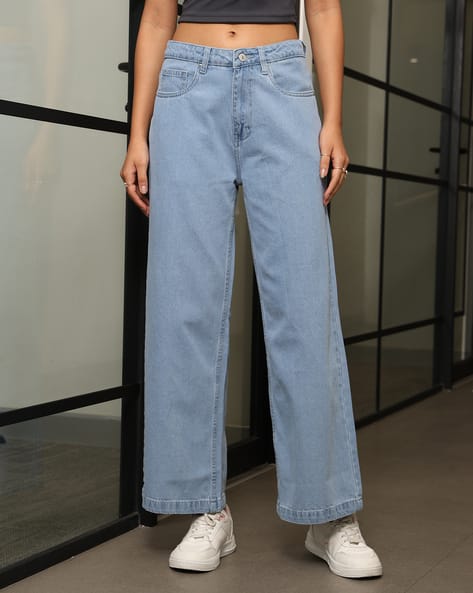 Buy Ice Blue Jeans Jeggings for Women by Shein Online