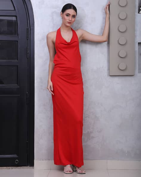 Buy Red Dresses for Women by Shein Online | Ajio.com