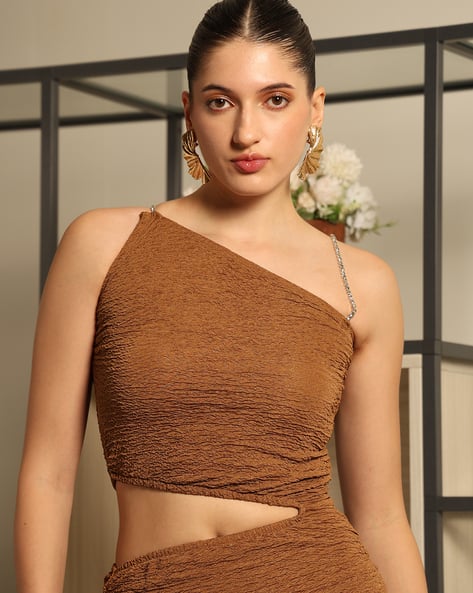 Buy Brown Dresses for Women by Shein Online | sheinindia.in Buy Brown Dresses for Women by Shein Online | sheinindia.in
