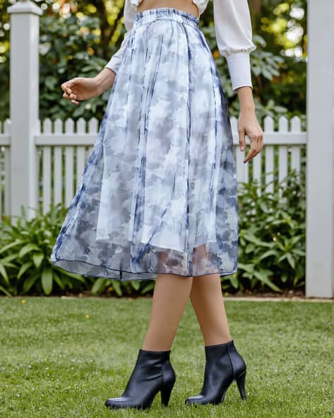 Buy Navy Skirts for Women by Shein Online