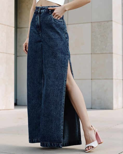 Buy Mid Blue Jeans & Jeggings for Women by Shein Online