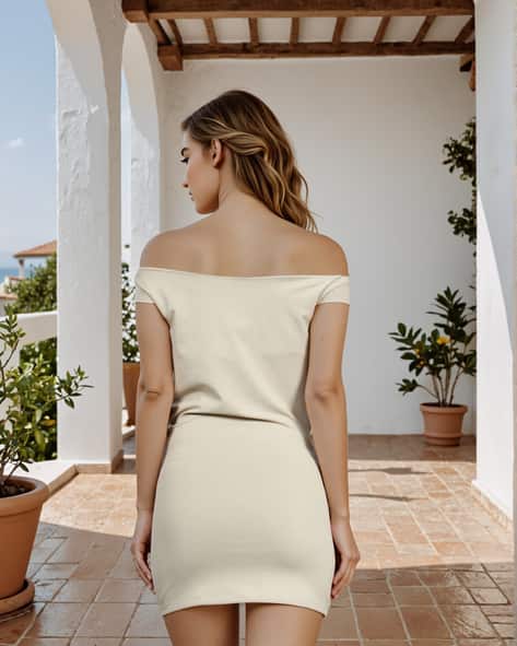 Buy Beige Dresses for Women by Shein Online | sheinindia.in
