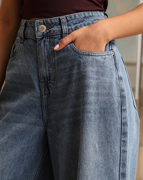 Buy Light Blue Jeans Jeggings for Women by Shein Online