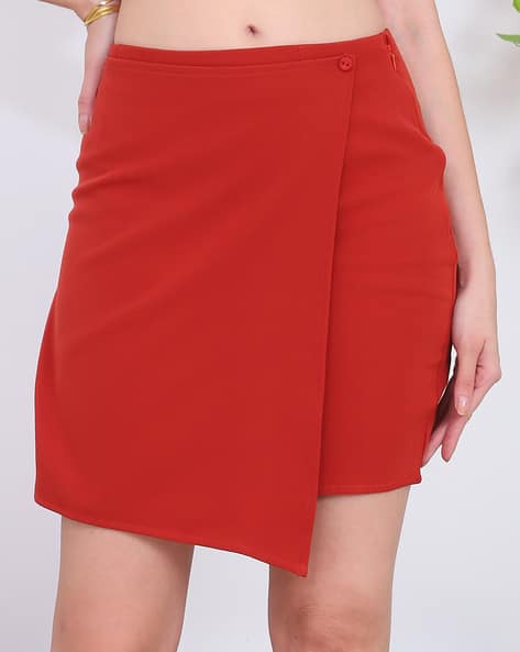 Buy Rust Skirts for Women by Shein Online