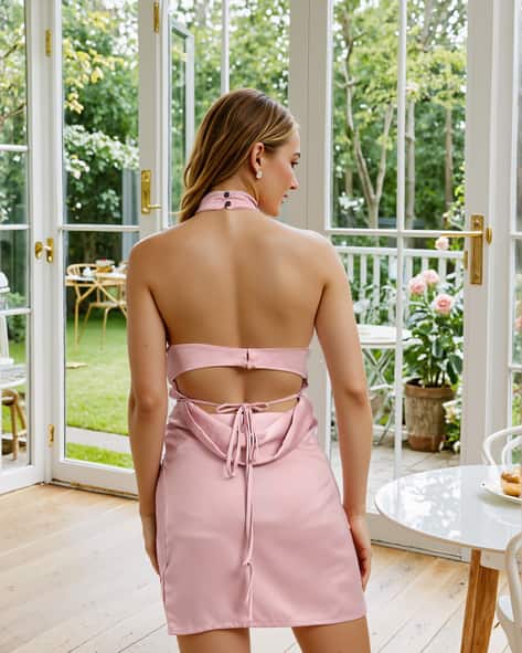 Buy Pink Dresses for Women by Shein Online | sheinindia.in