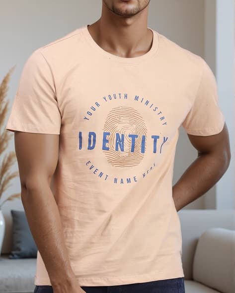 Buy Beige Tshirts for Men by Shein Online