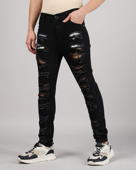 Buy Black Jeans for Men by Shein Online