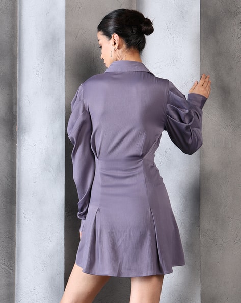 Buy Purple Dresses for Women by Shein Online | sheinindia.in