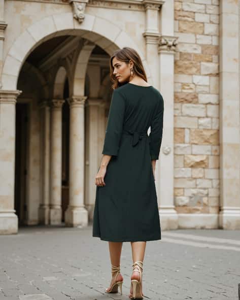 green emerald velvet dress SHEIN emerald green off shoulder pleated dress – Mangata