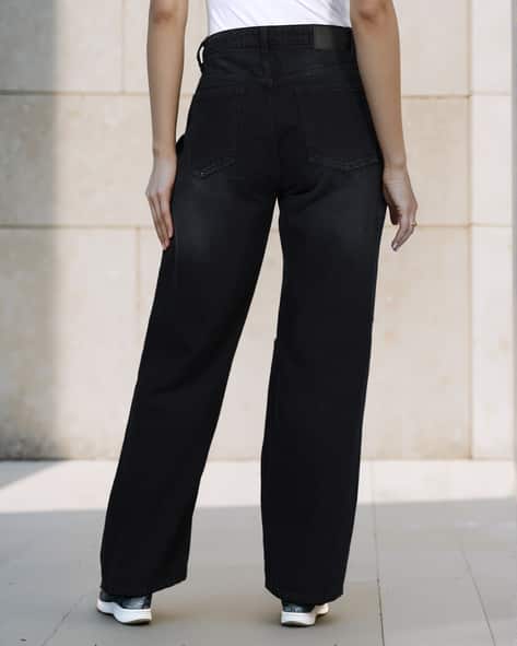 Buy Black Jeans Jeggings for Women by Shein Online