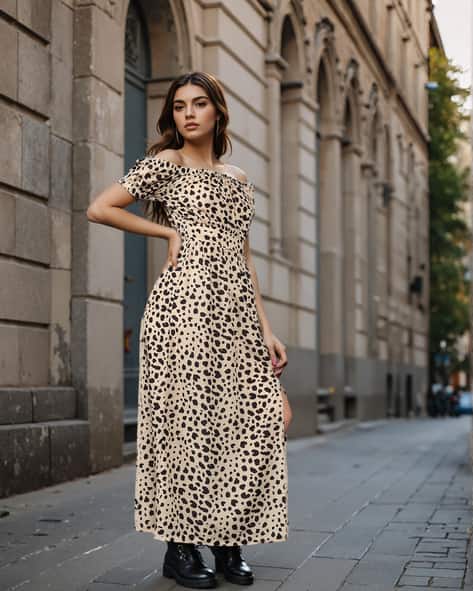 Buy Beige Dresses for Women by Shein Online