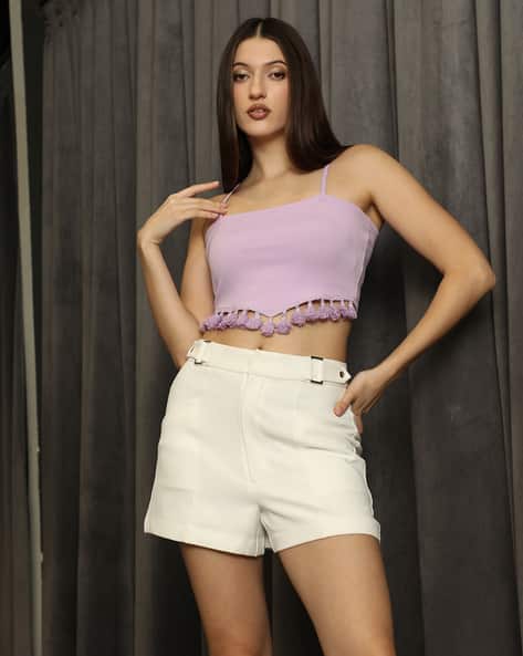 Buy Lilac Tops for Women by Shein Online