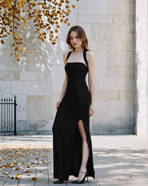 Buy Black Dresses for Women by Shein Online | sheinindia.in Buy Black Dresses for Women by Shein Online | sheinindia.in