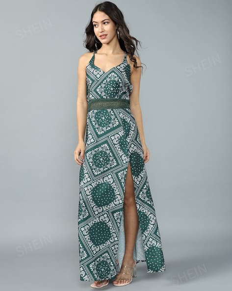Buy Green Dresses for Women by Shein Online | sheinindia.in
