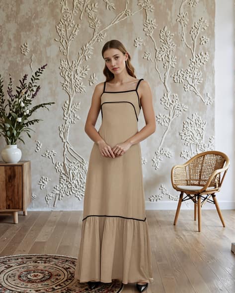 Buy Beige Dresses for Women by Shein Online | sheinindia.in
