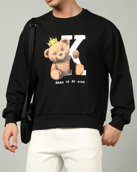 Top Hoodies Shein Bear Hoodie Mens Hoodies Shein Buy Black