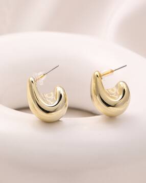 Shein Women Teardrop Design Push-Back Closure Stud Earrings-picture-31