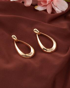 Shein Teardrop Design Push-Back Closure Drop Earrings-picture-39