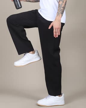 Shein Shein Men Activewear Straight Fit Full Length Track Pant With Pockets