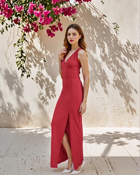 Buy Red Dresses for Women by Shein Online