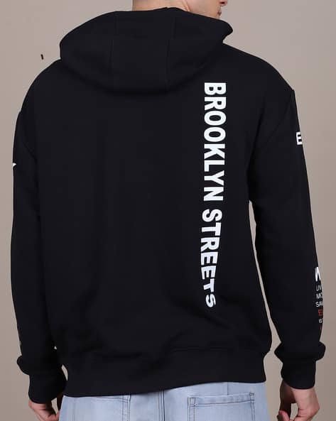 Buy Black Mix Sweatshirt Hoodies for Men by Shein Online