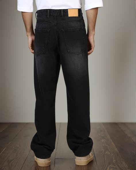 Buy Black Jeans for Men by Shein Online