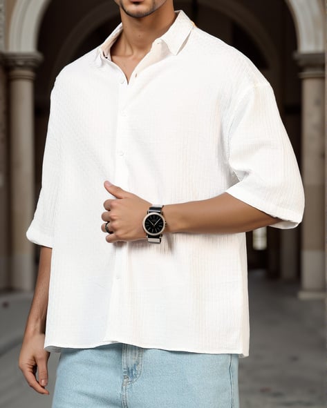 Buy White Shirts for Men by Shein Online