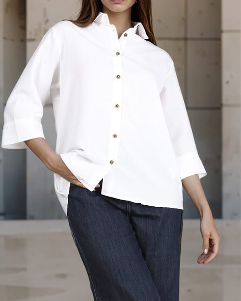 Buy White Shirts for Women by Shein Online