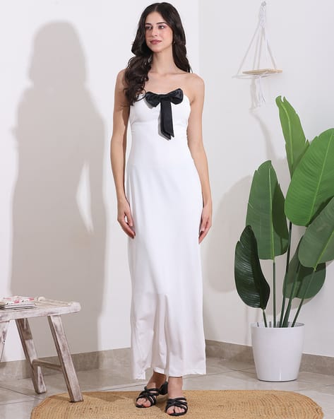 Buy White Dresses for Women by Shein Online | sheinindia.in