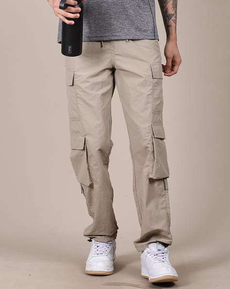 Shein Elasticated Drawstring Waist Low Rise Cargo Pant