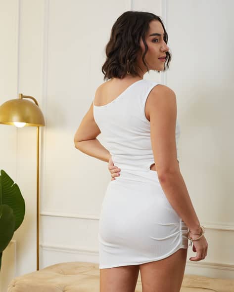 Buy White Dresses for Women by Shein Online | sheinindia.in