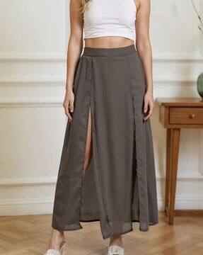 Buy Grey Skirts for Women by Shein Online | sheinindia.in