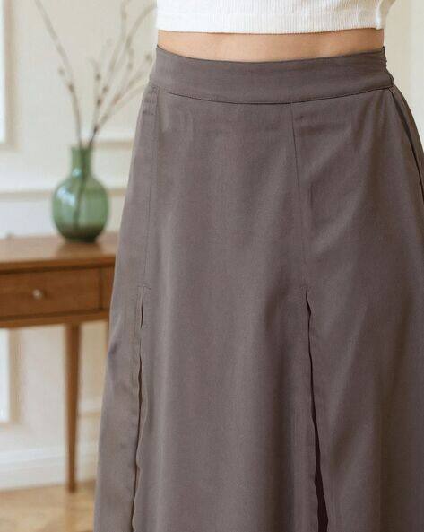Buy Grey Skirts for Women by Shein Online | sheinindia.in