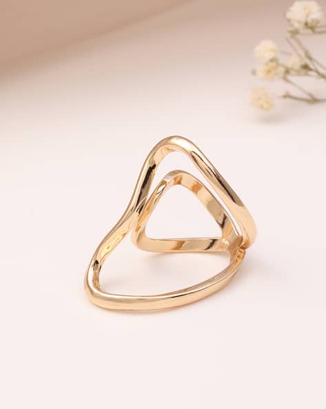 Buy Golden Rings for Women by Shein Online | sheinindia.in