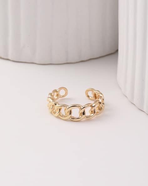 Buy Golden Rings for Women by Shein Online | sheinindia.in