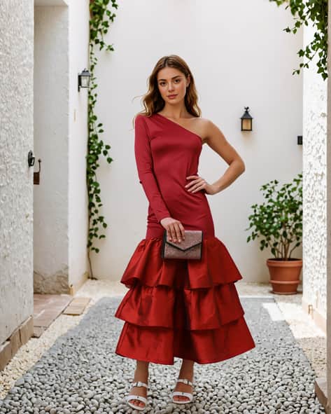 strapless open back dress Garden Party