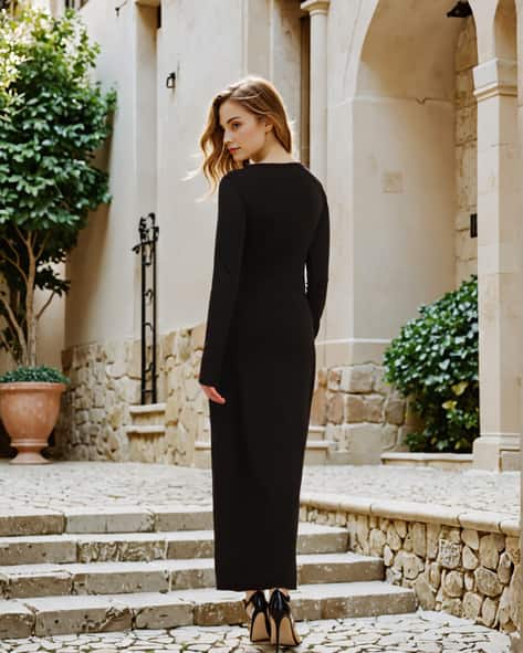 Buy Black Dresses for Women by Shein Online