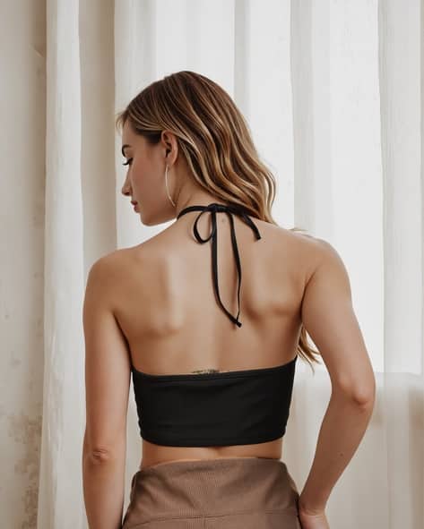 Buy Black Tops for Women by Shein Online