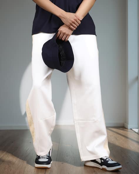 Buy White Track Pants for Men by Shein Online